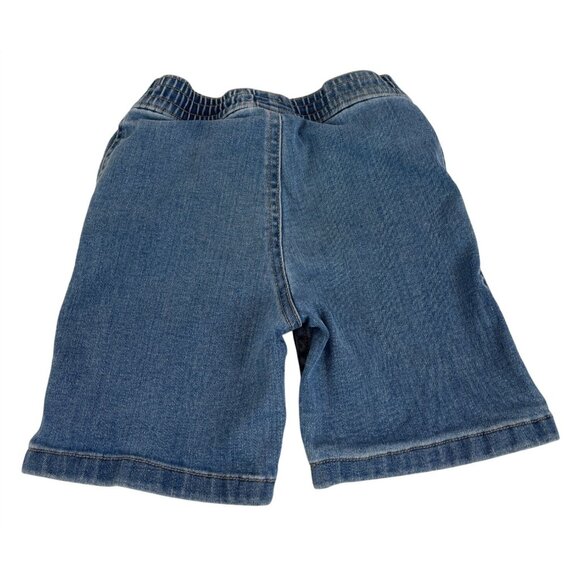 Garanimals Denim Shorts Size 3T Blue Jean Shorts Bermuda Elastic Waist - Picture 2 of 4